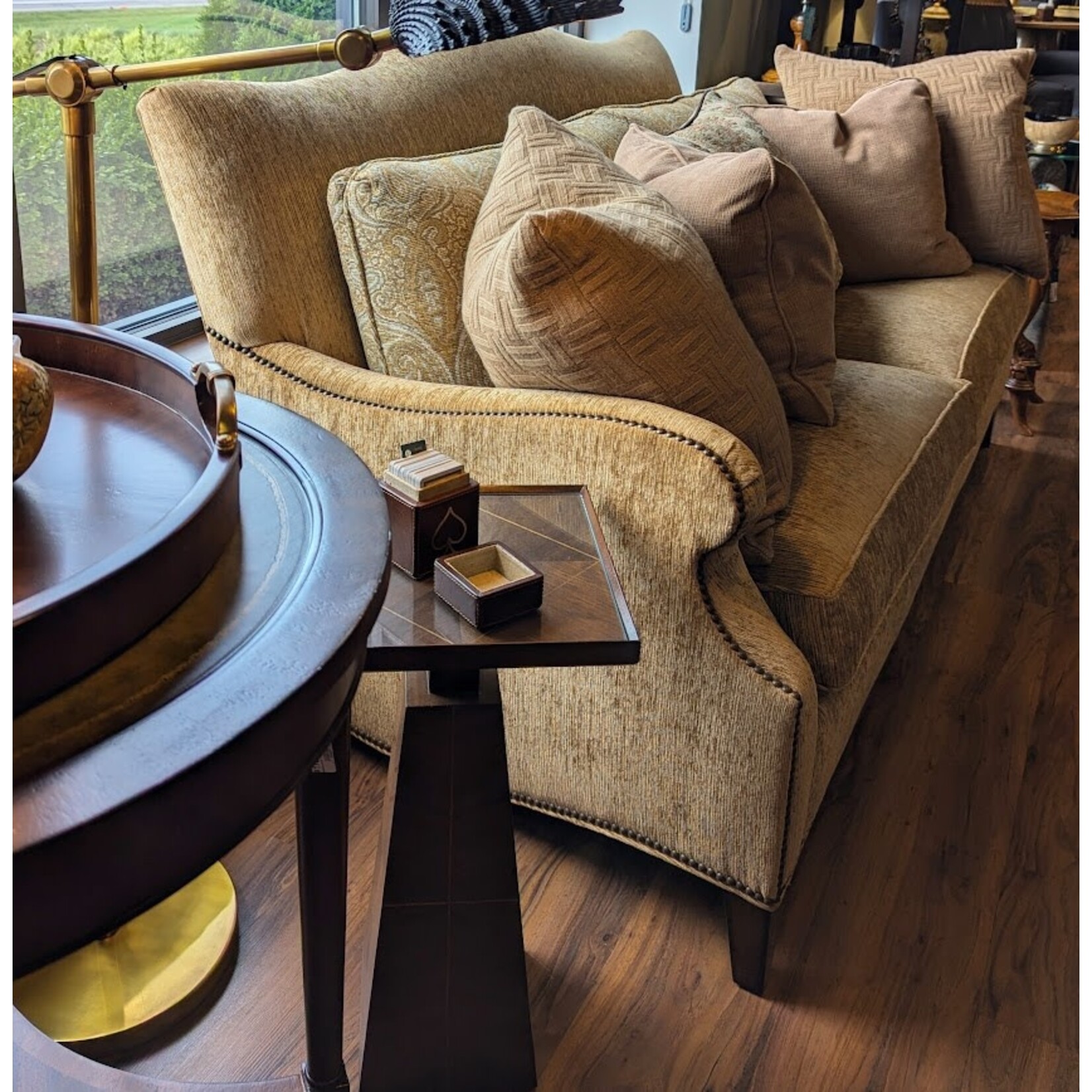 Theodore Alexander Gold Cait Sofa