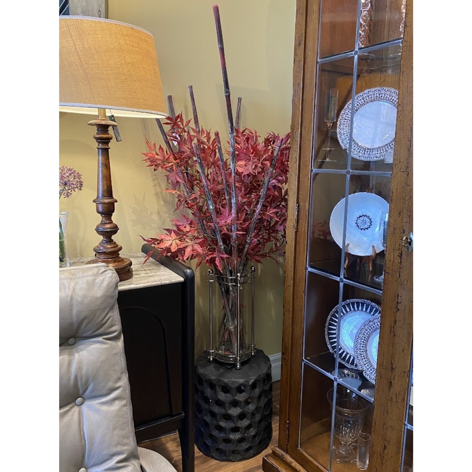 Napa Home and Garden Black Bamboo Bundle 58" Set of 3