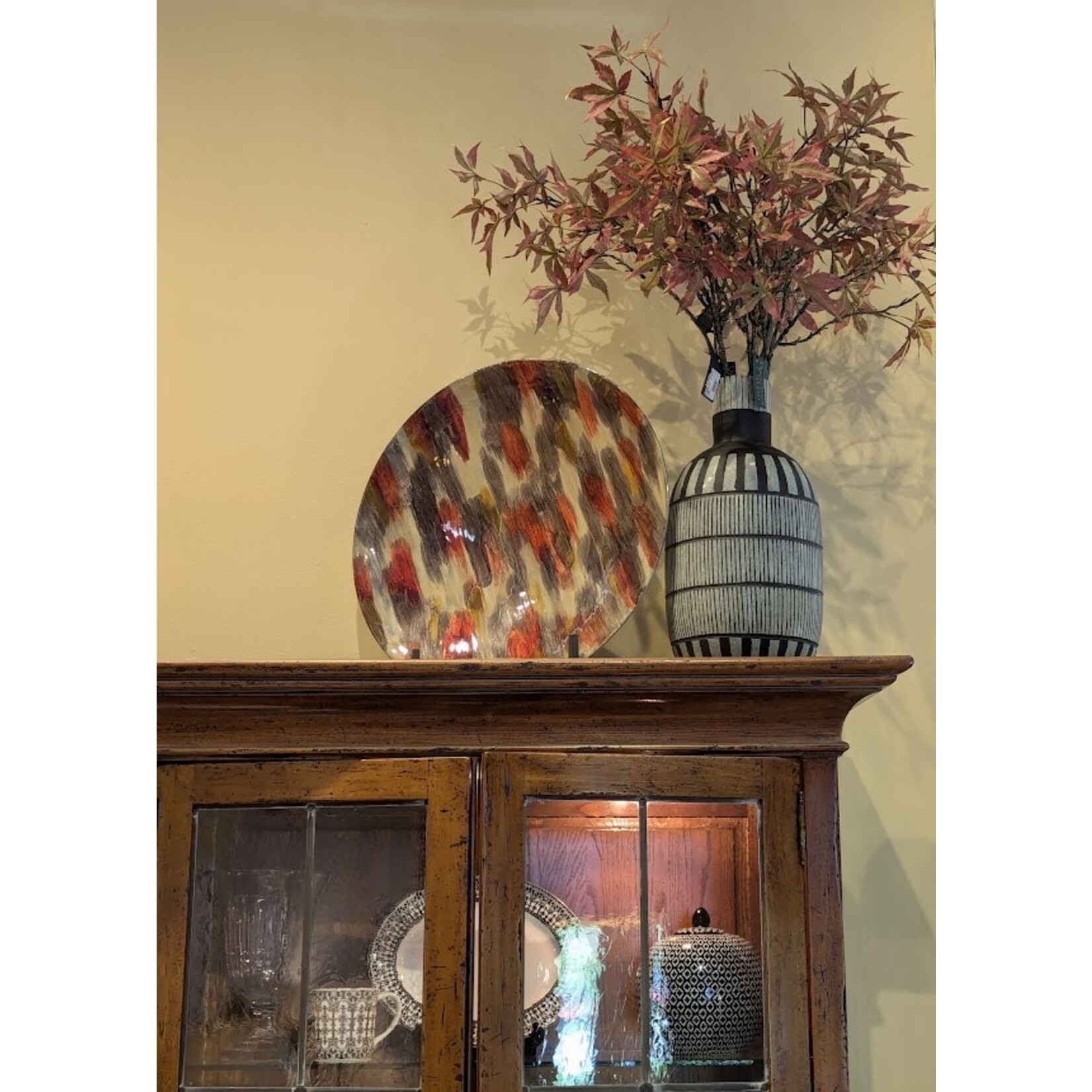 Napa Home and Garden Maple Leaf Branch 43" Rust