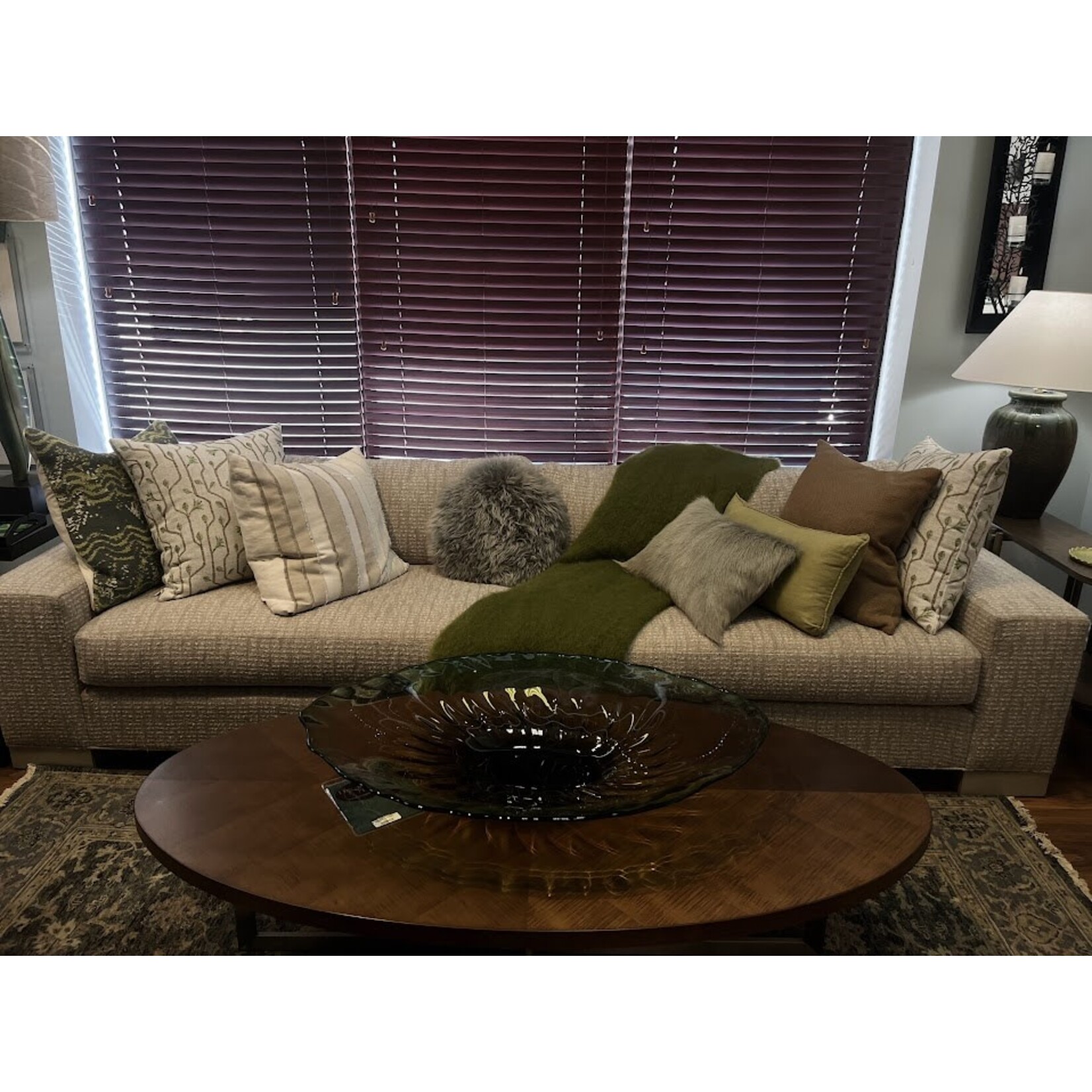 Vanguard Furniture Burke Extended Sofa Izzy Linen