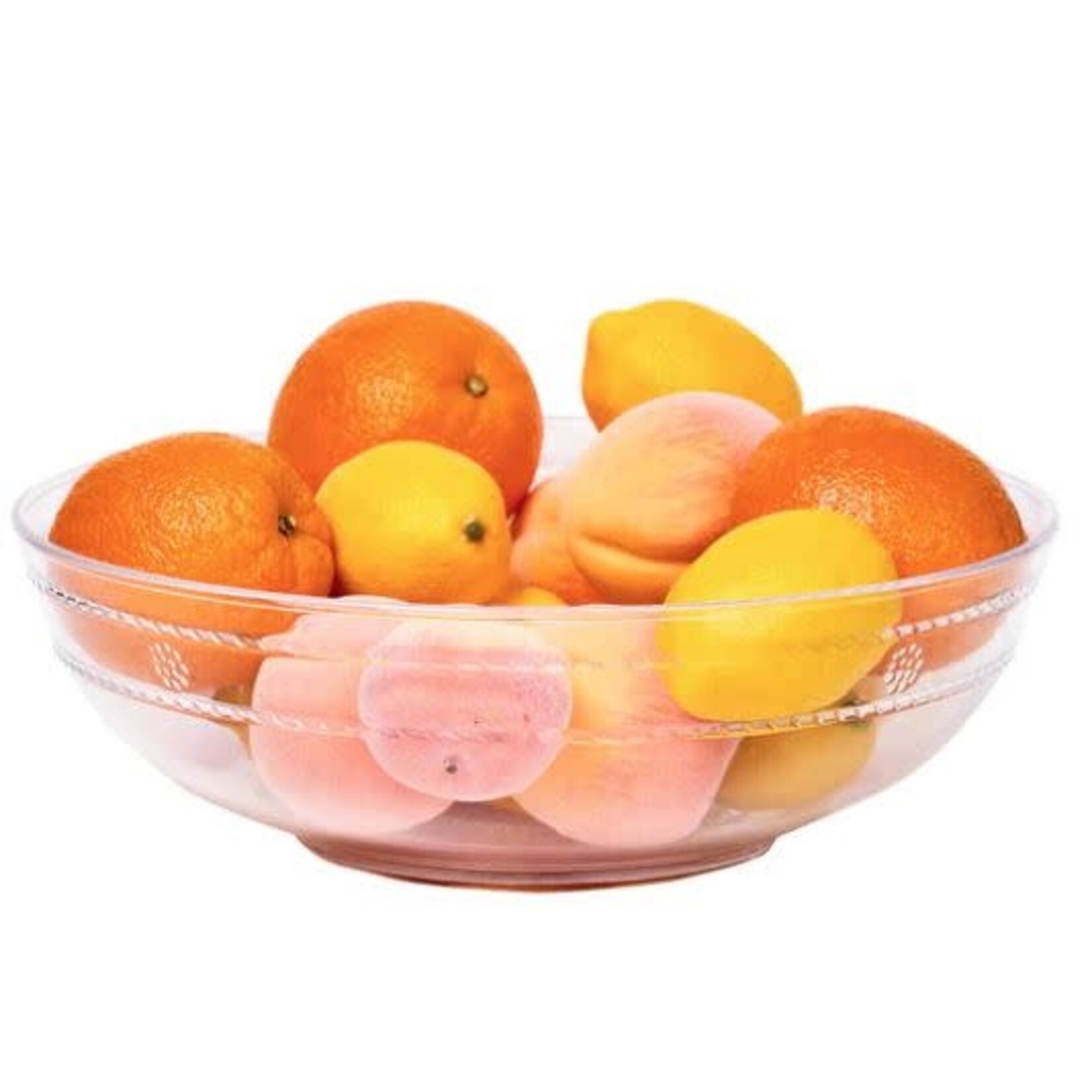 Juliska Isabella Clear Acrylic Serving Bowl 13"