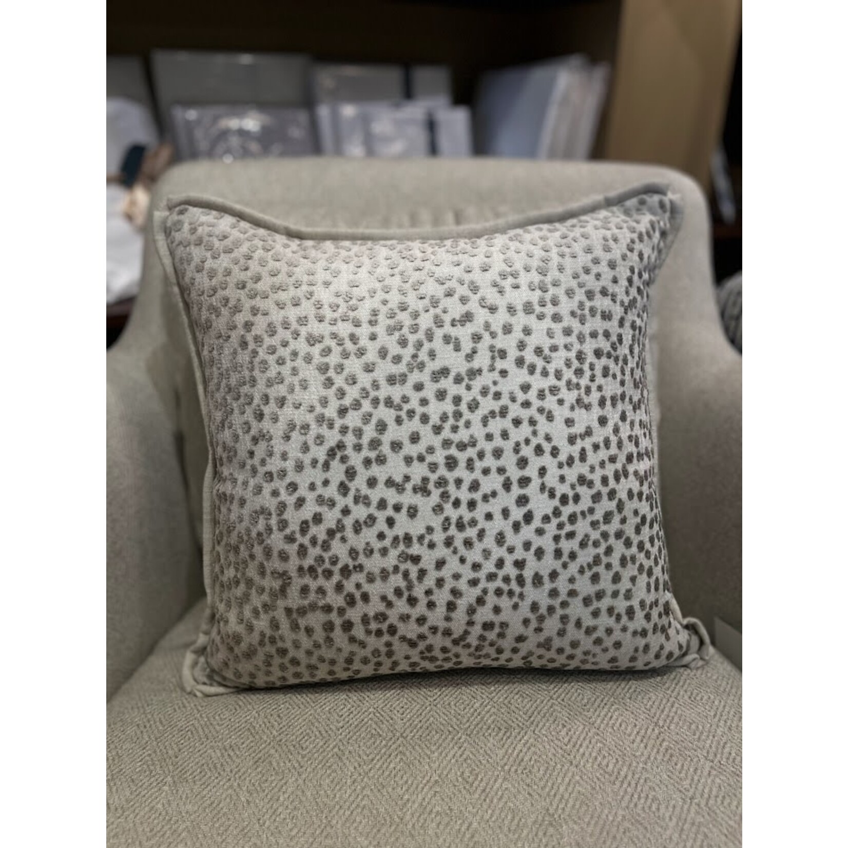 Gabby Lizette Pillow with Feather Insert 18x18