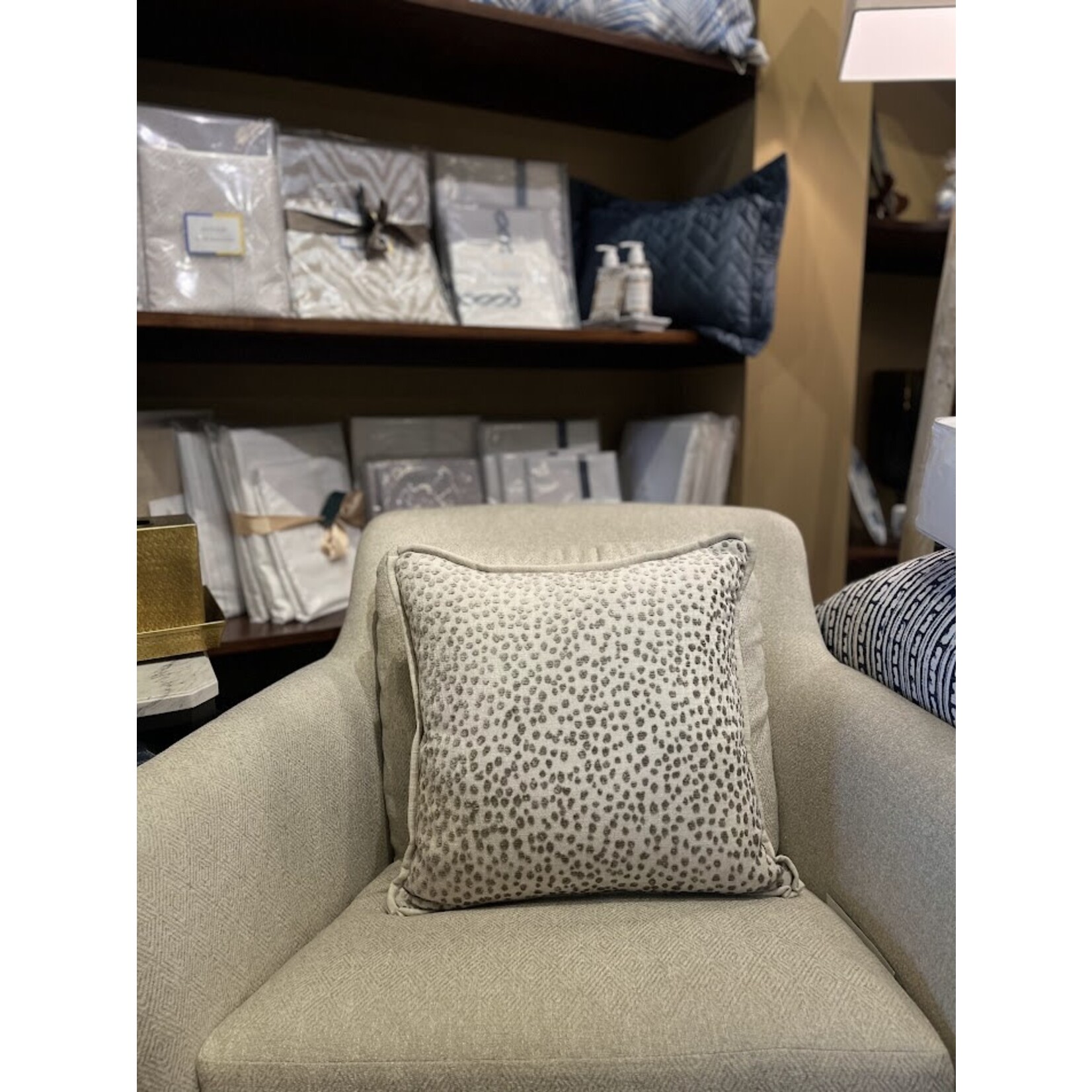 Gabby Lizette Pillow with Feather Insert 18x18