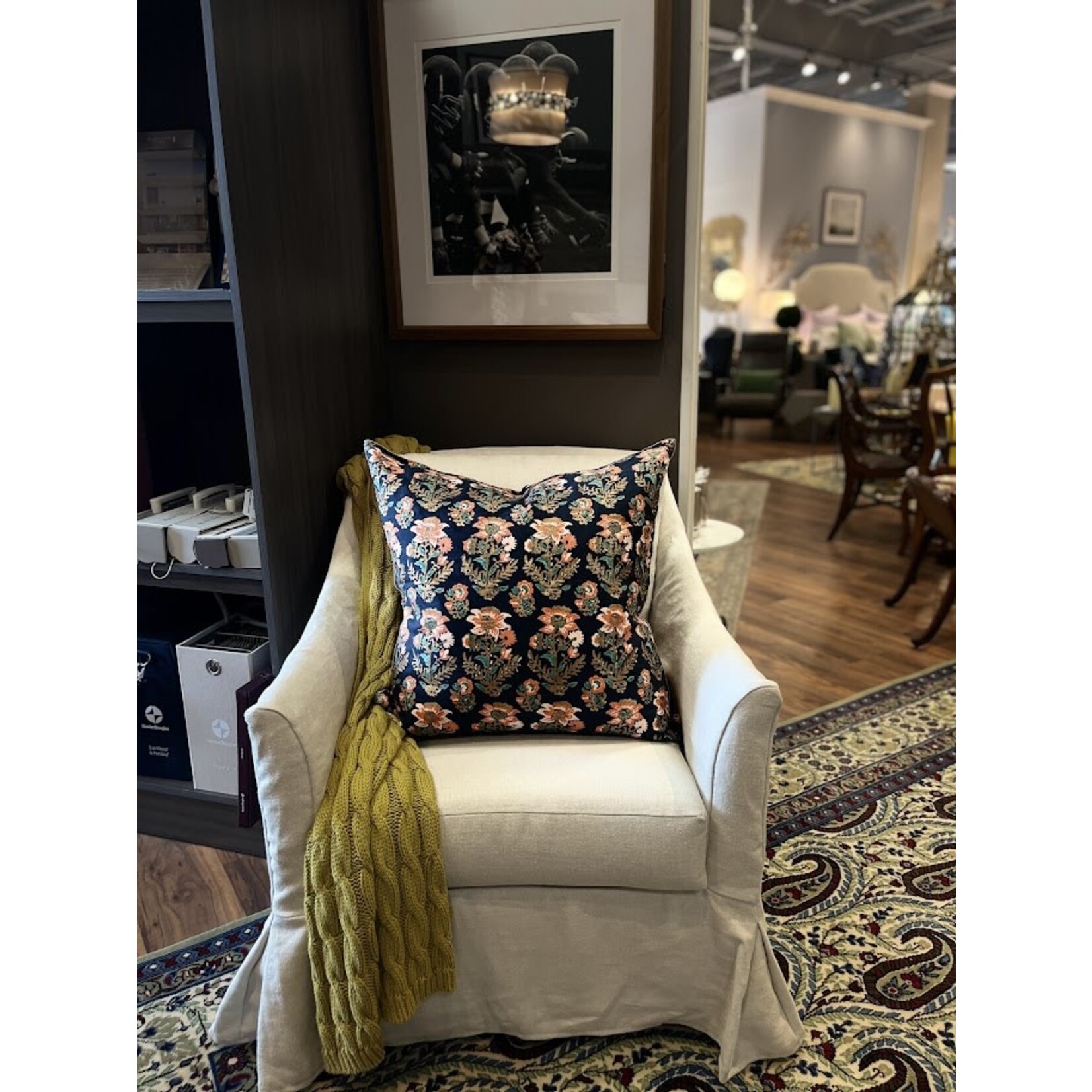 Gabby Baldwin Chair Slipcovered Gari Linen Designer s Studio
