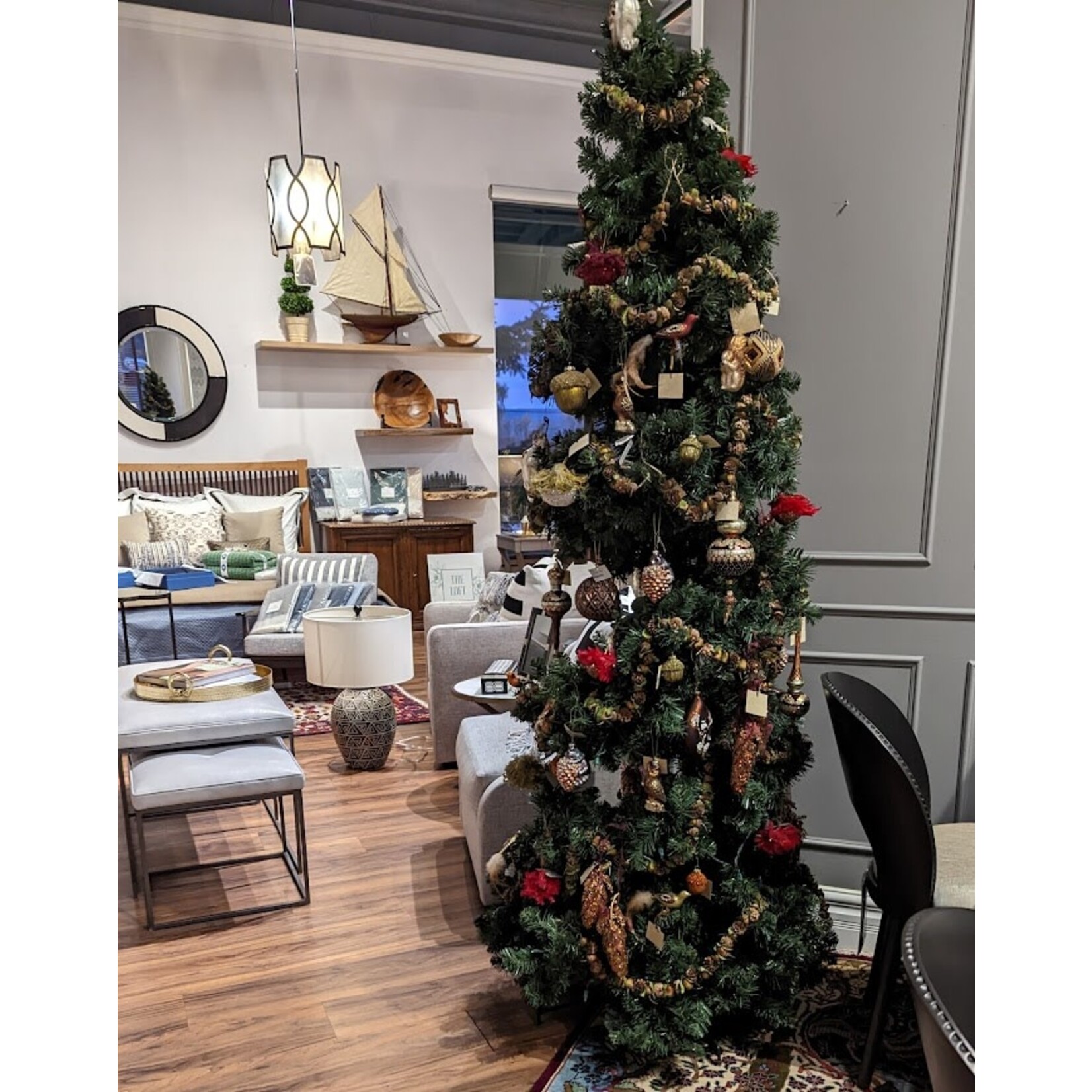 Katherine's Collection Warm Copper Mini Glass Acorn Harvest Ornament