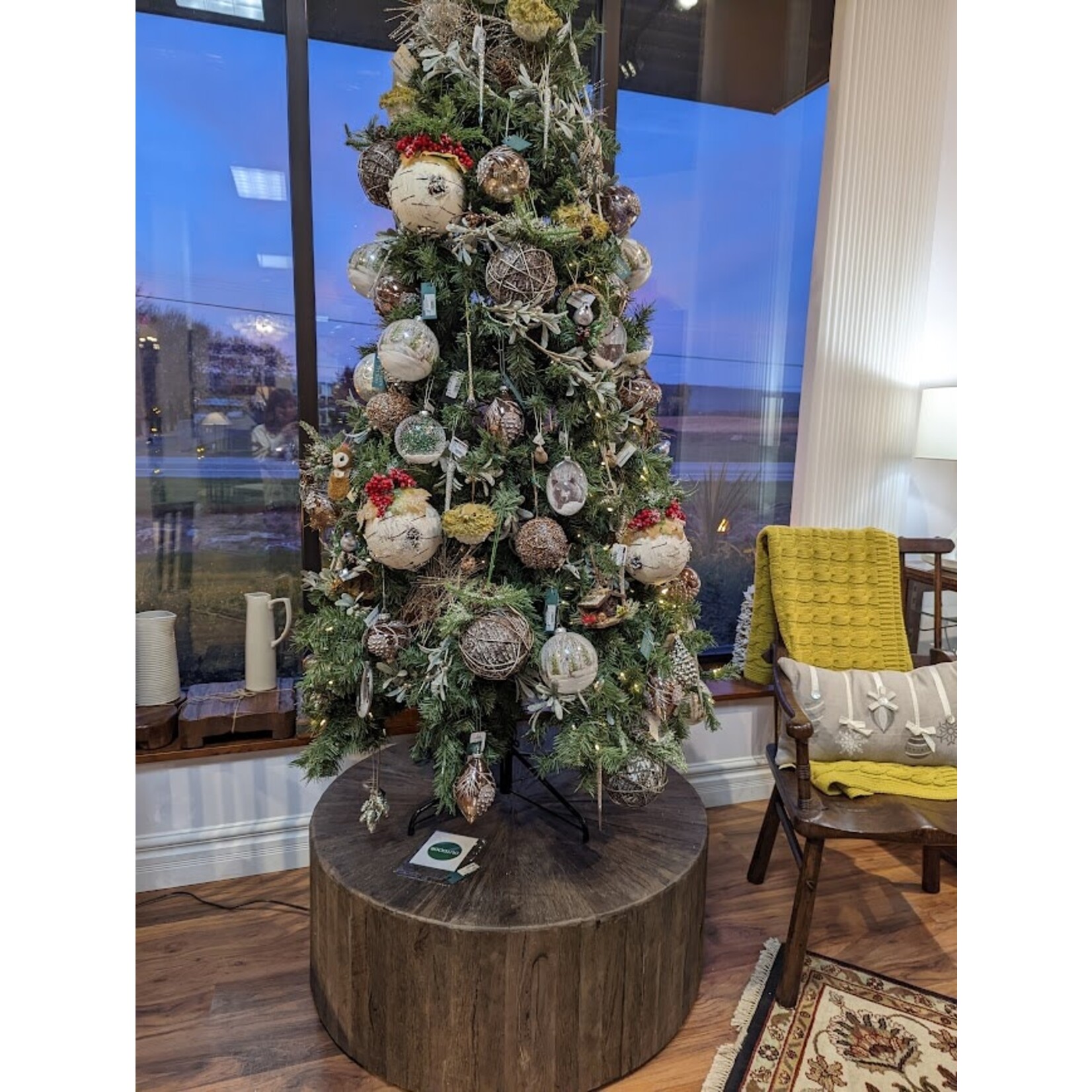 Napa Home and Garden Glitter Drop  Ornament