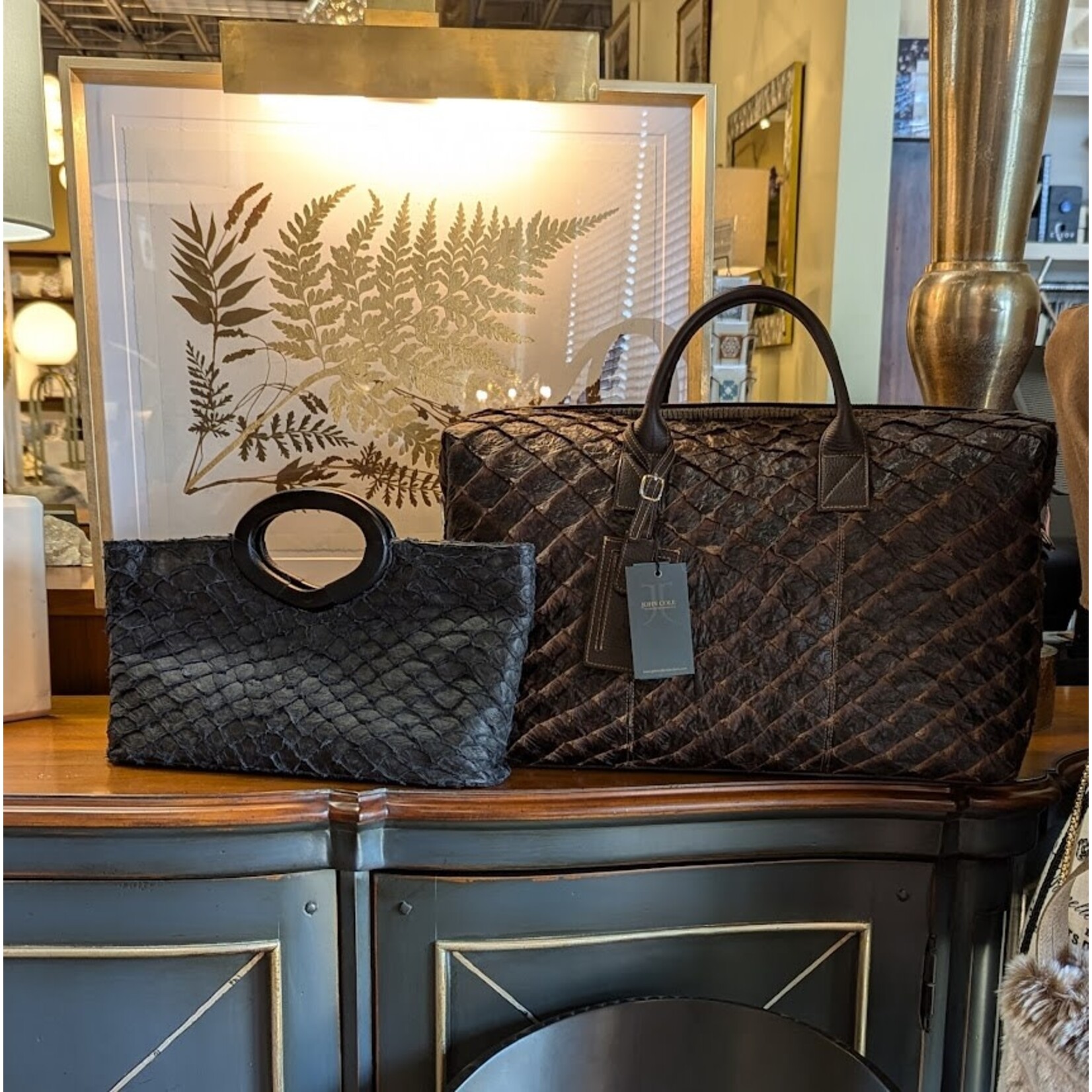 John Cole Edward Brown Paiche Duffel Bag