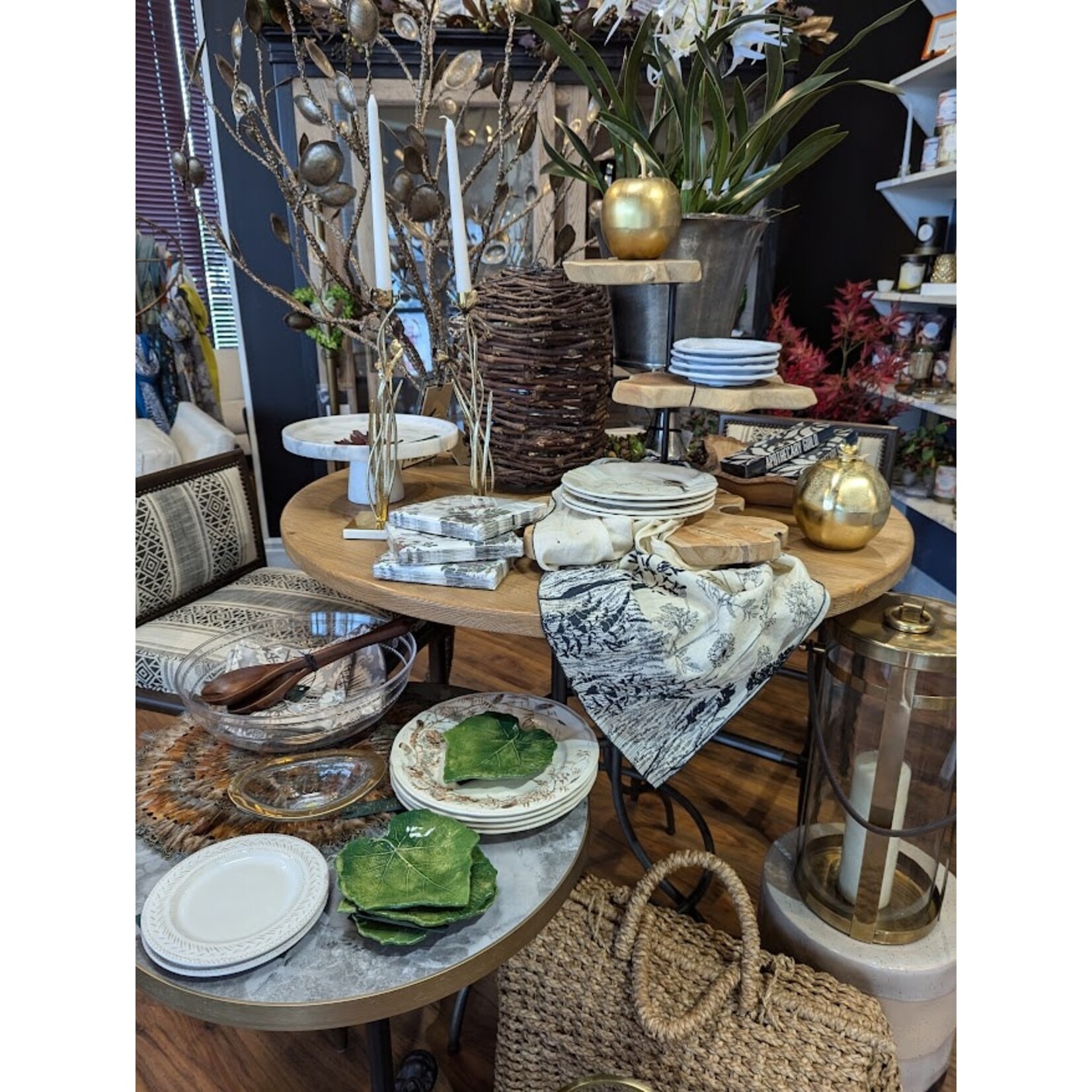 Zodax Banda 3 Tier Teak Root Serving Tray