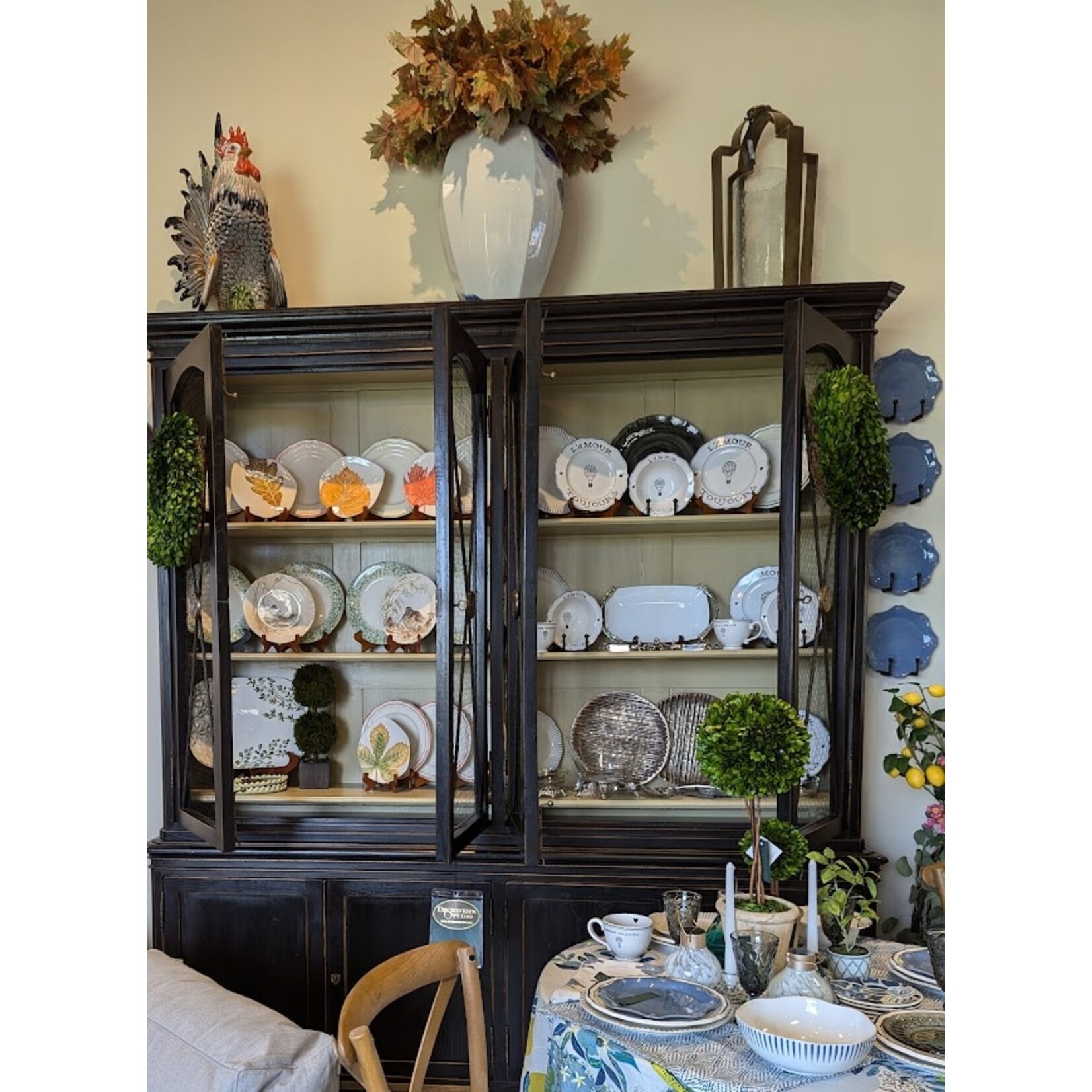 CTH Sherrill Occasional Black Bibliotheque Cabinet