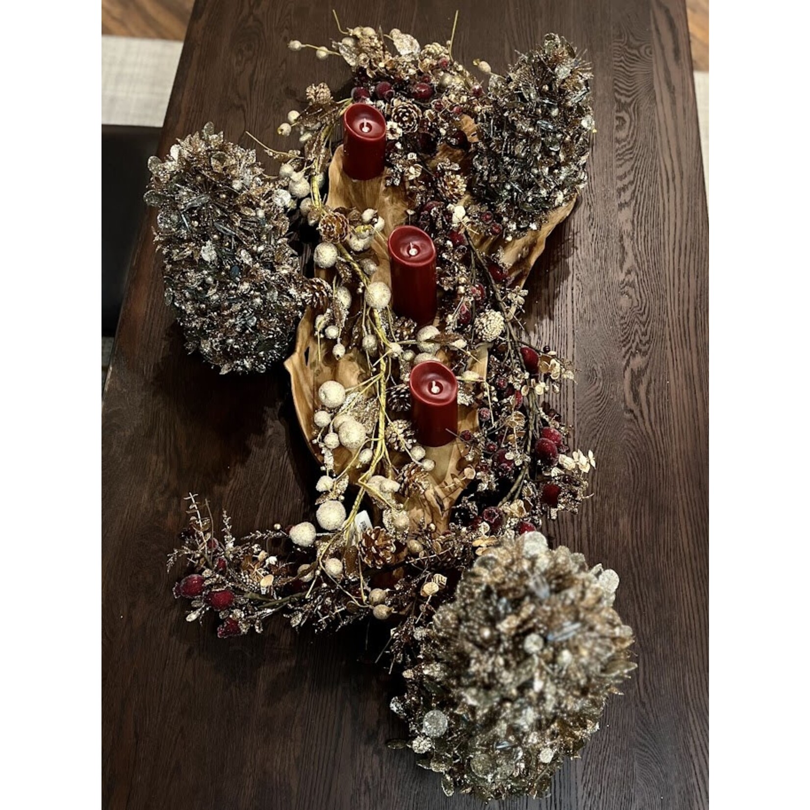 Salzburg Creations Inc Deco Shimmer Tree 18"