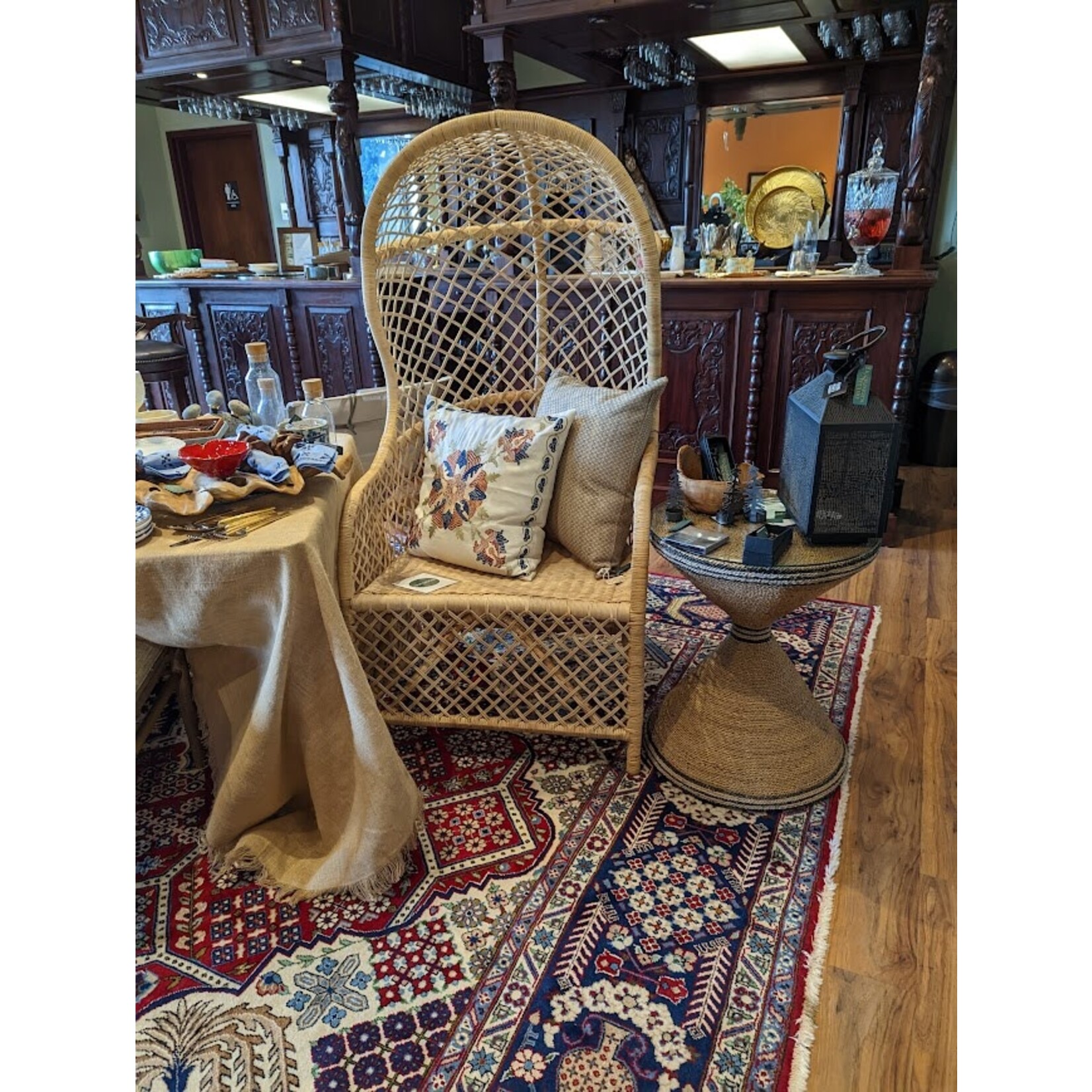 Noir Rattan Gigi Chair