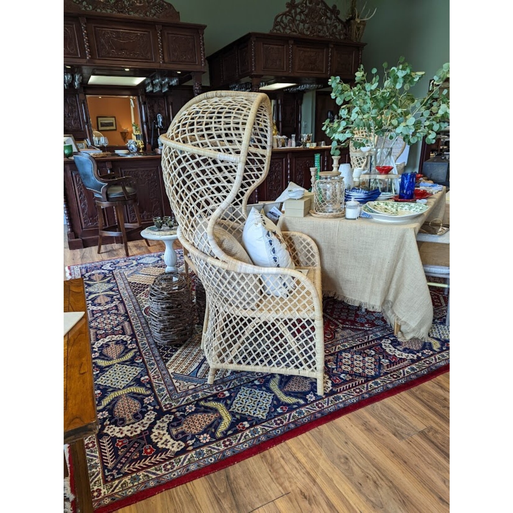 Noir Rattan Gigi Chair