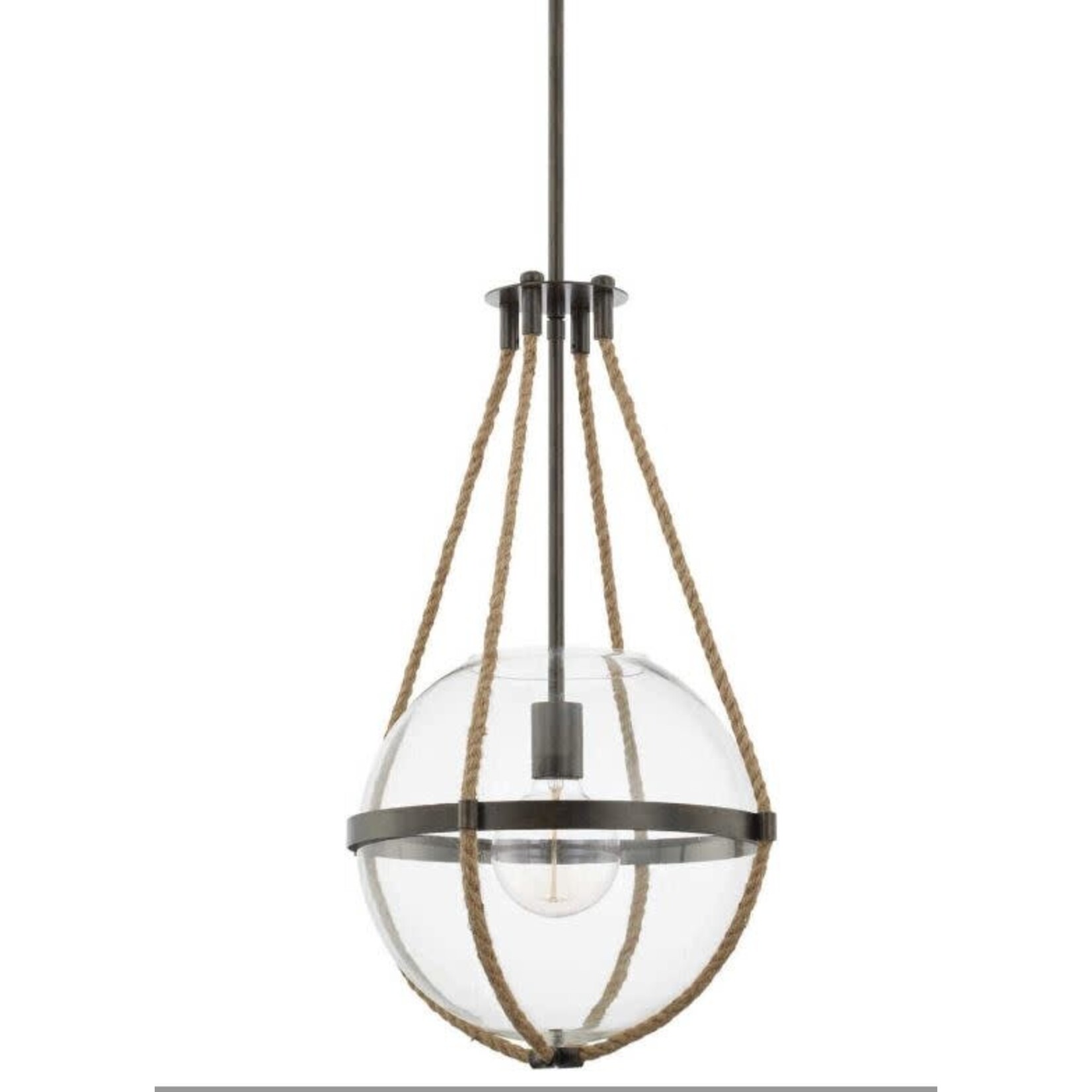 Capital Lighting Beaufort Nordic Grey Light Pendant