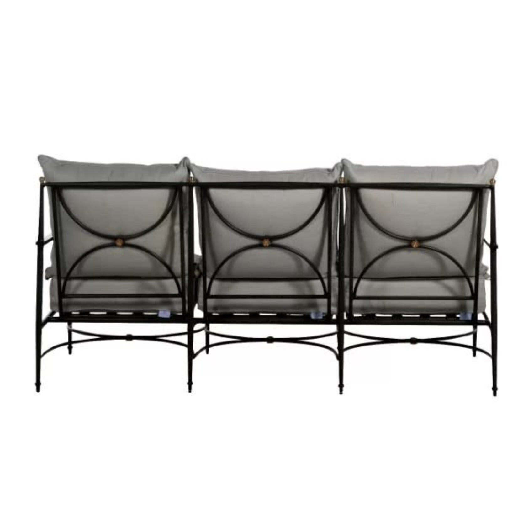 Summer Classics Roma Aluminum Outdoor Lounge Chair & White Cushion