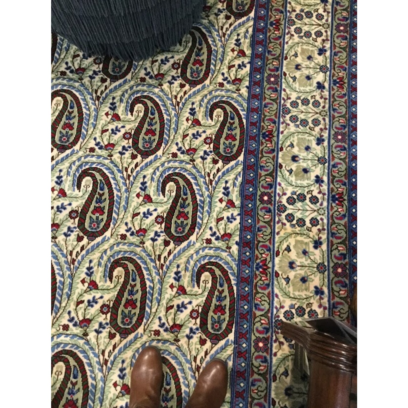 Mumbo Jumbo Imports Paisley Rug  9.5x13
