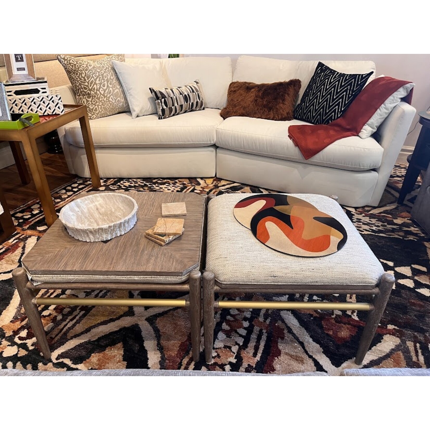 Thayer Coggin No Right Angles Sectional