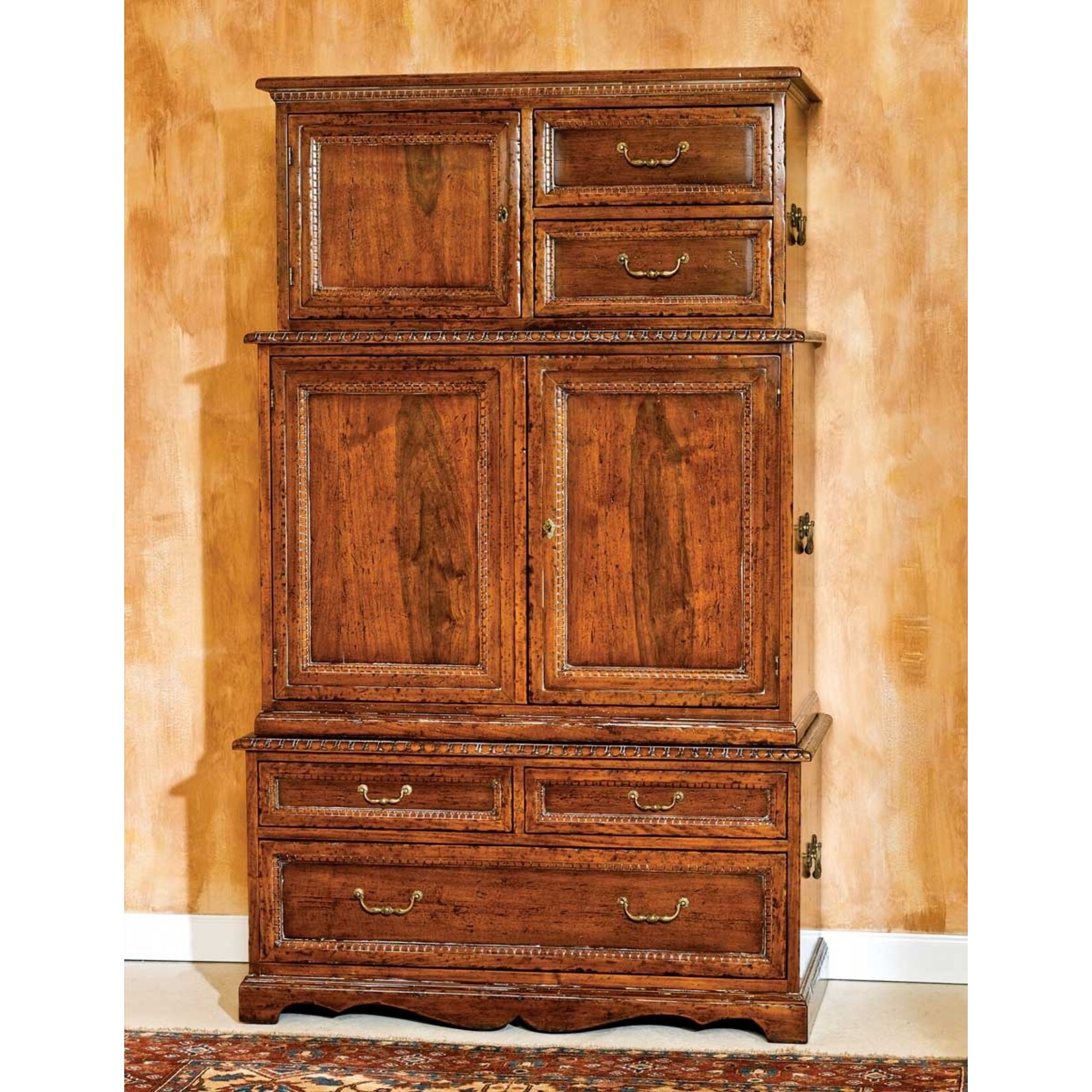 David Michael Center Cabinet for Travelers Chest