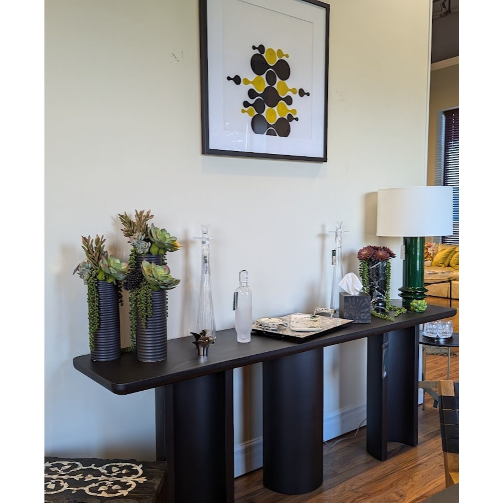 Loloi Inc Drops Handstitched Wall Art