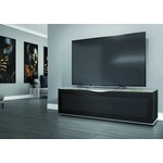Bellini Modern Living Modica TV Stand Black with Ceramic Top