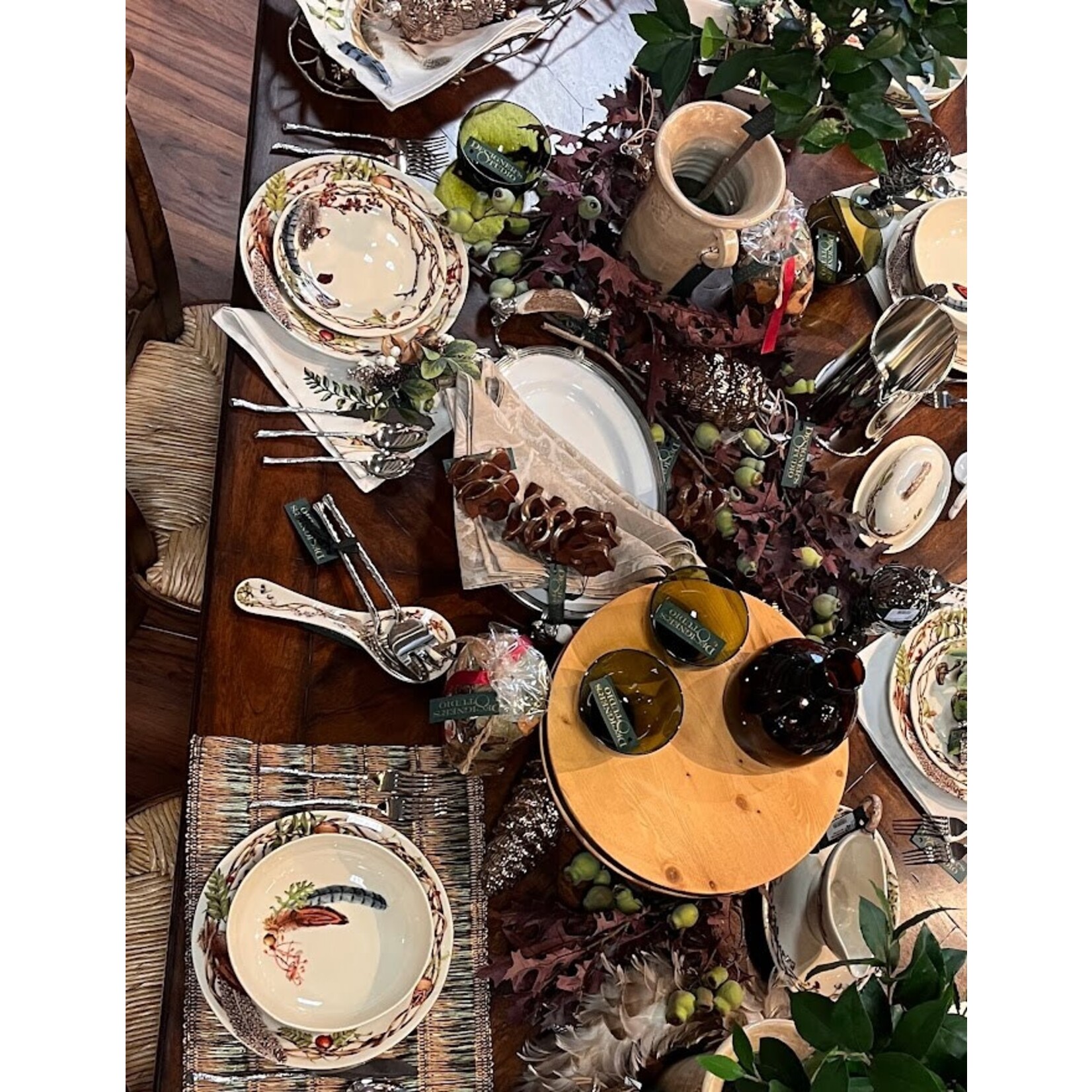 Winward Home Artificial Eucalyptus Green Pod Spray Branch 24.5"