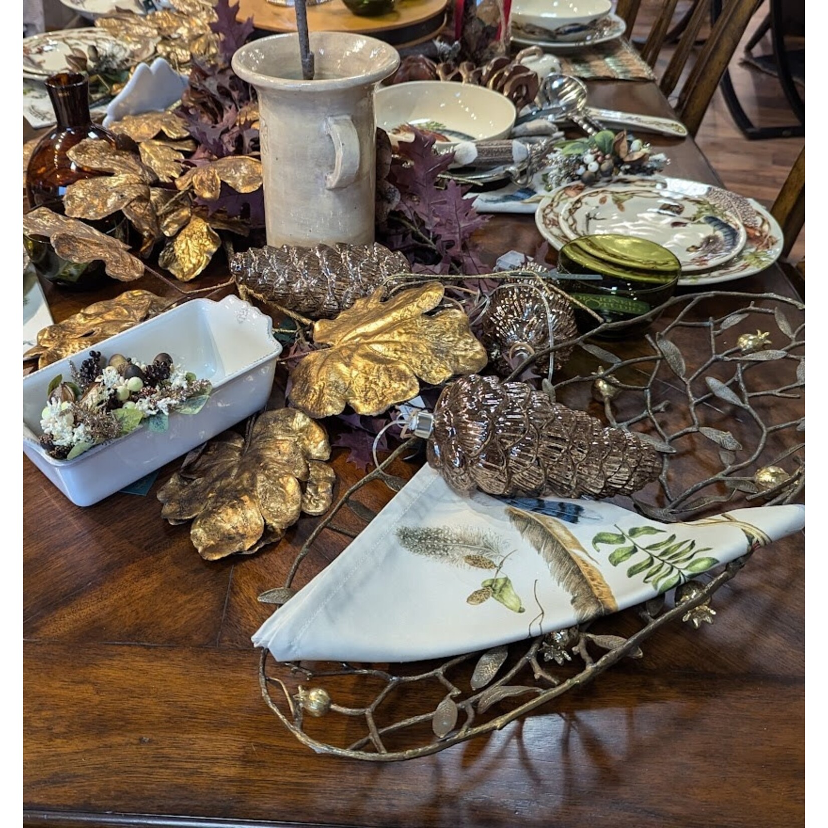 Juliska Forest Walk Napkin Cafe Au Lait