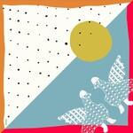 Gunia Project Silk Headscarf with Birds