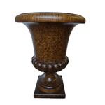 Theodore Alexander Tortoise Painted Campana Urn Planter