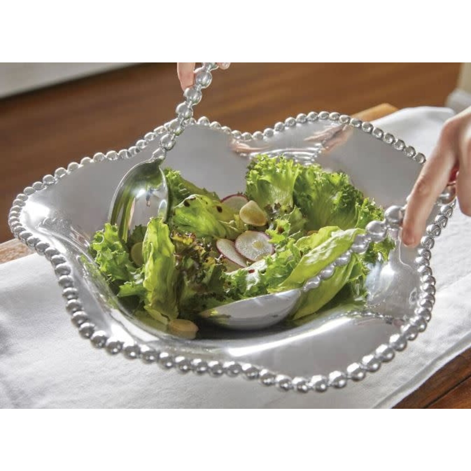 Mariposa Pearled Salad Servers