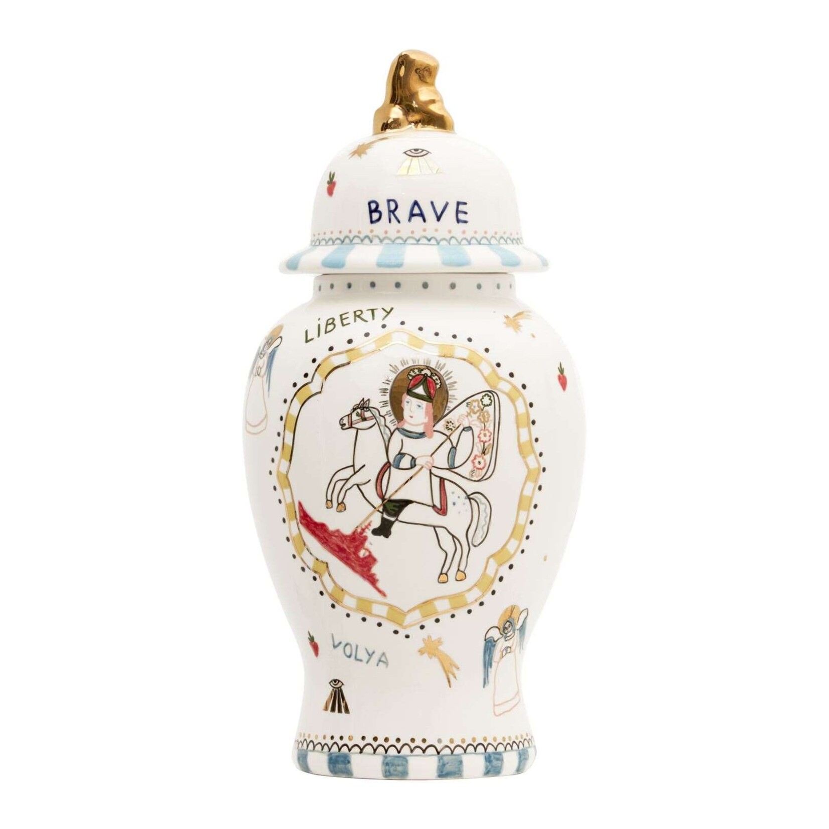Gunia Project Freedom Vase with St. George