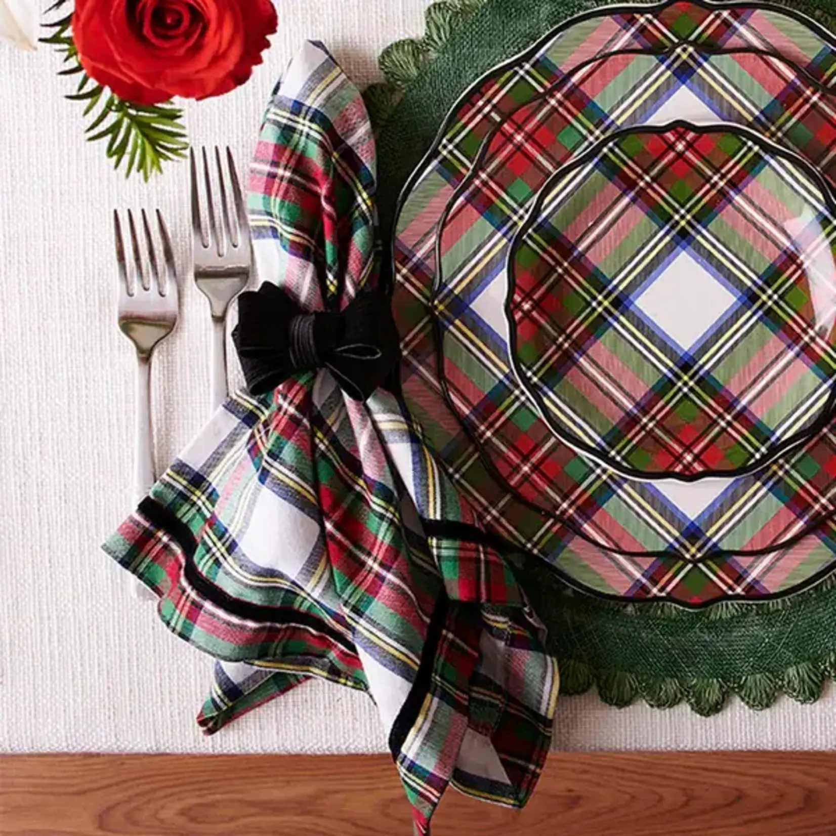 Juliska Stewart Tartan Napkin