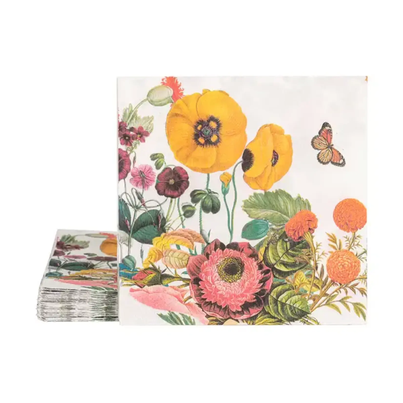 Juliska Field of Flowers Luncheon Paper Napkins Multi