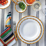 Juliska Basque Multicolored Stripe Cotton Napkin