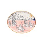 Gunia Project Vedmid-Hora and Mermaids Oval Plate