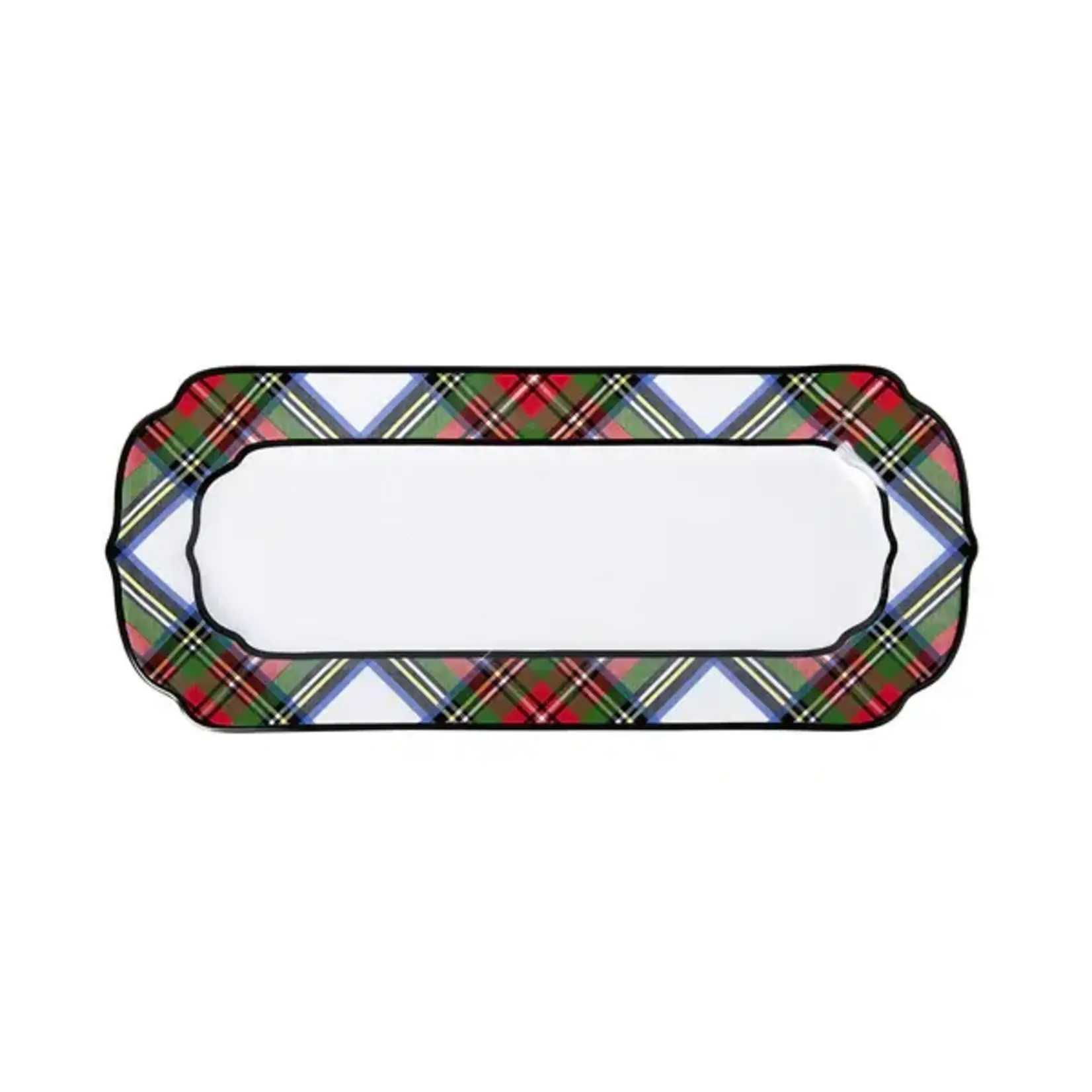 Juliska Stewart Tartan 15" Hostess Tray