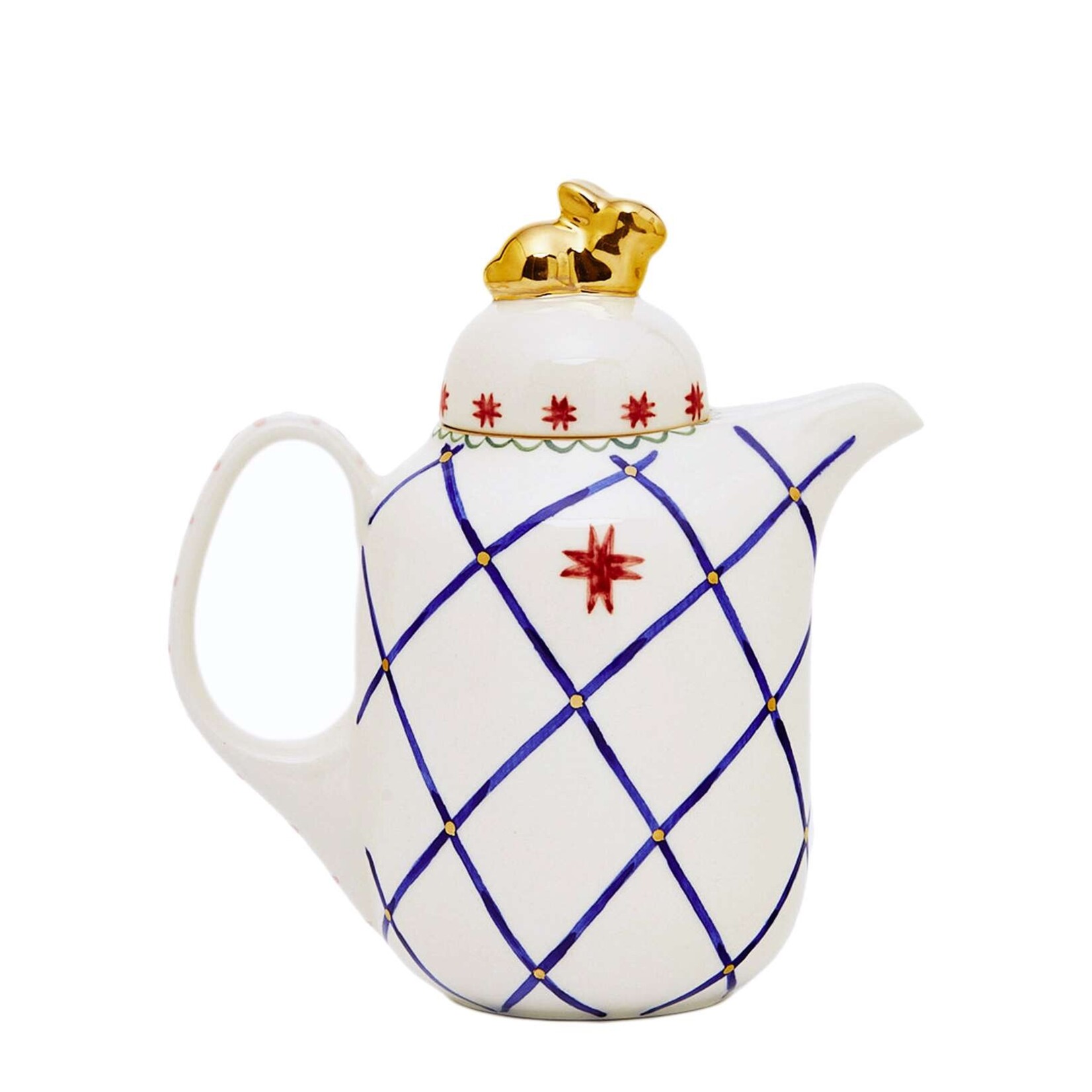 Gunia Project Hand Painted Semiporcelain Easter Teapot