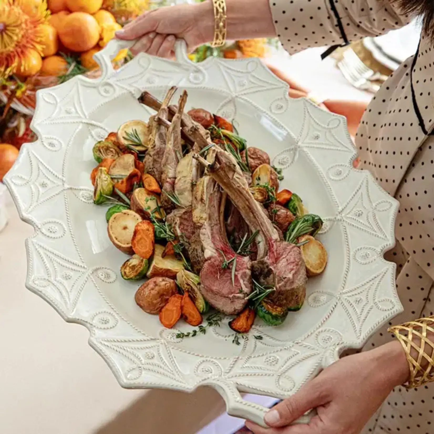Juliska Jardins du Monde 25" Platter