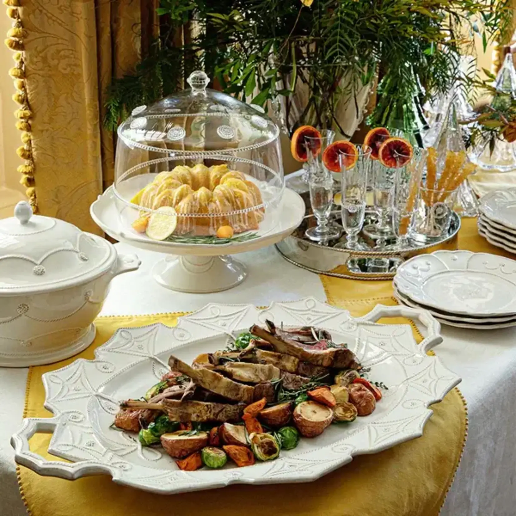 Juliska Jardins du Monde 25" Platter