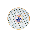 Gunia Project Plate with Horsewoman Nativity Koliada