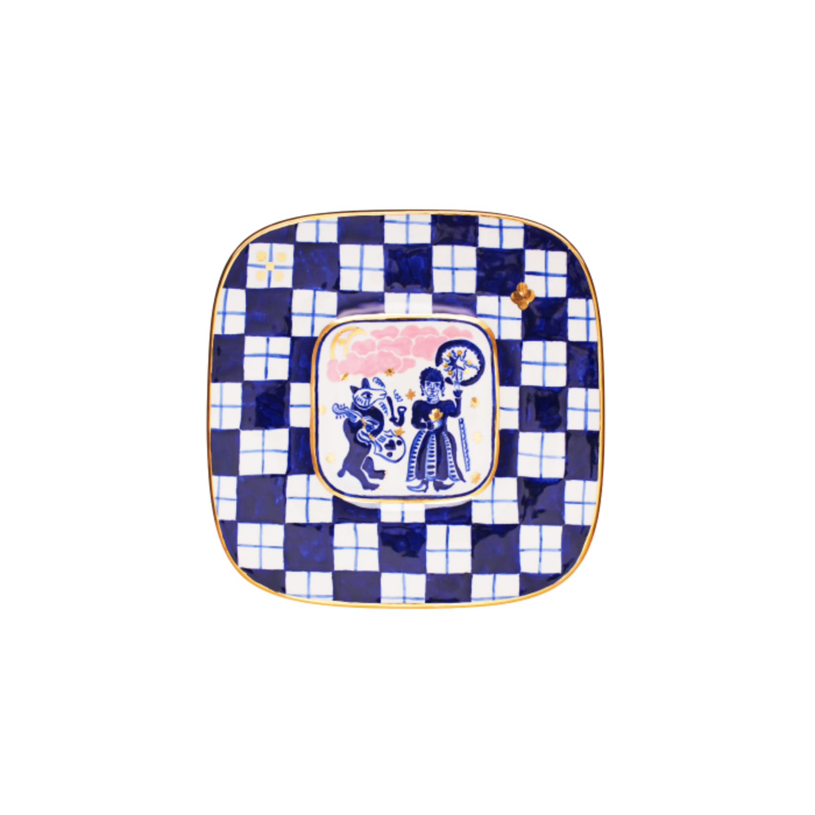 Gunia Project Square Plate Christmas Koliada