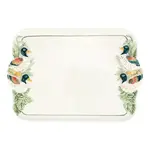 Vietri Wildlife Mallard Rectangular Platter