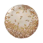 Vietri Autunno Leaves Round Oval Platter