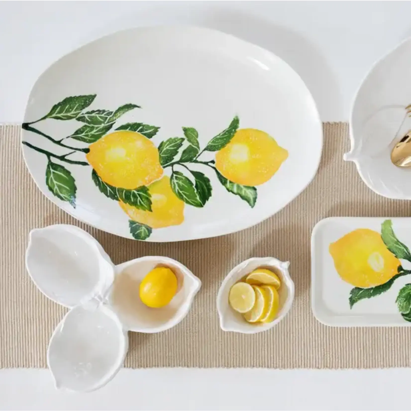 Vietri Limoni Medium Oval Platter