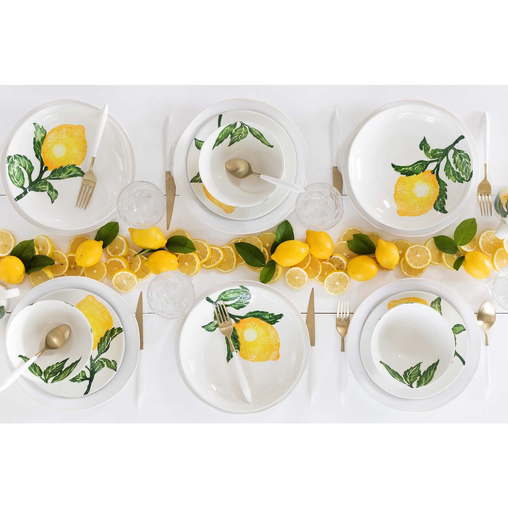 Vietri Limoni Medium Oval Platter