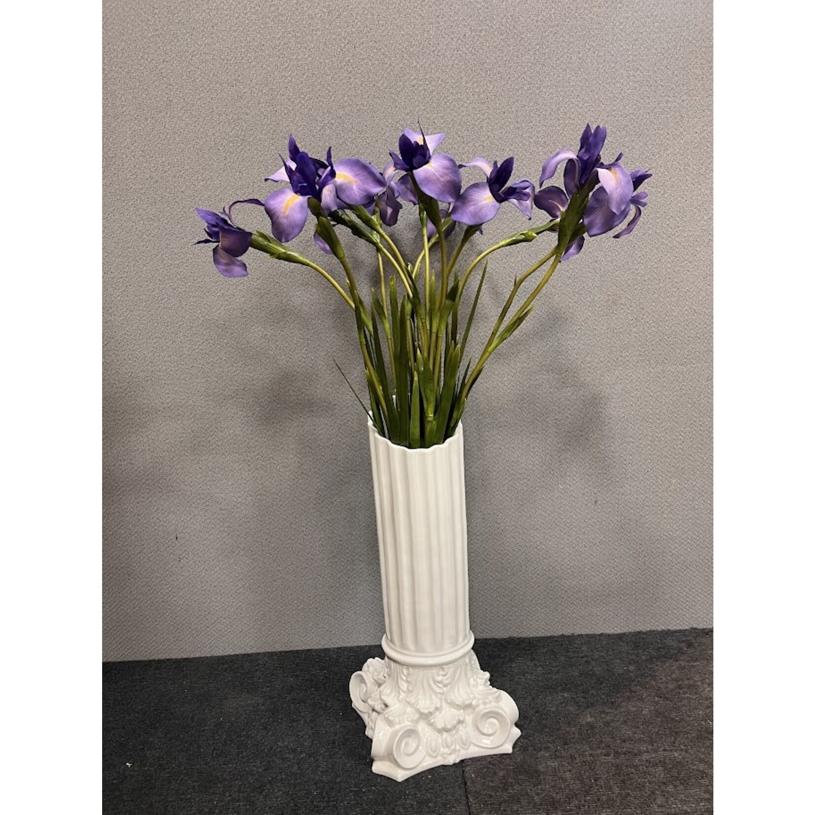 Napa Home and Garden Dutch Iris Stem 35" Purple