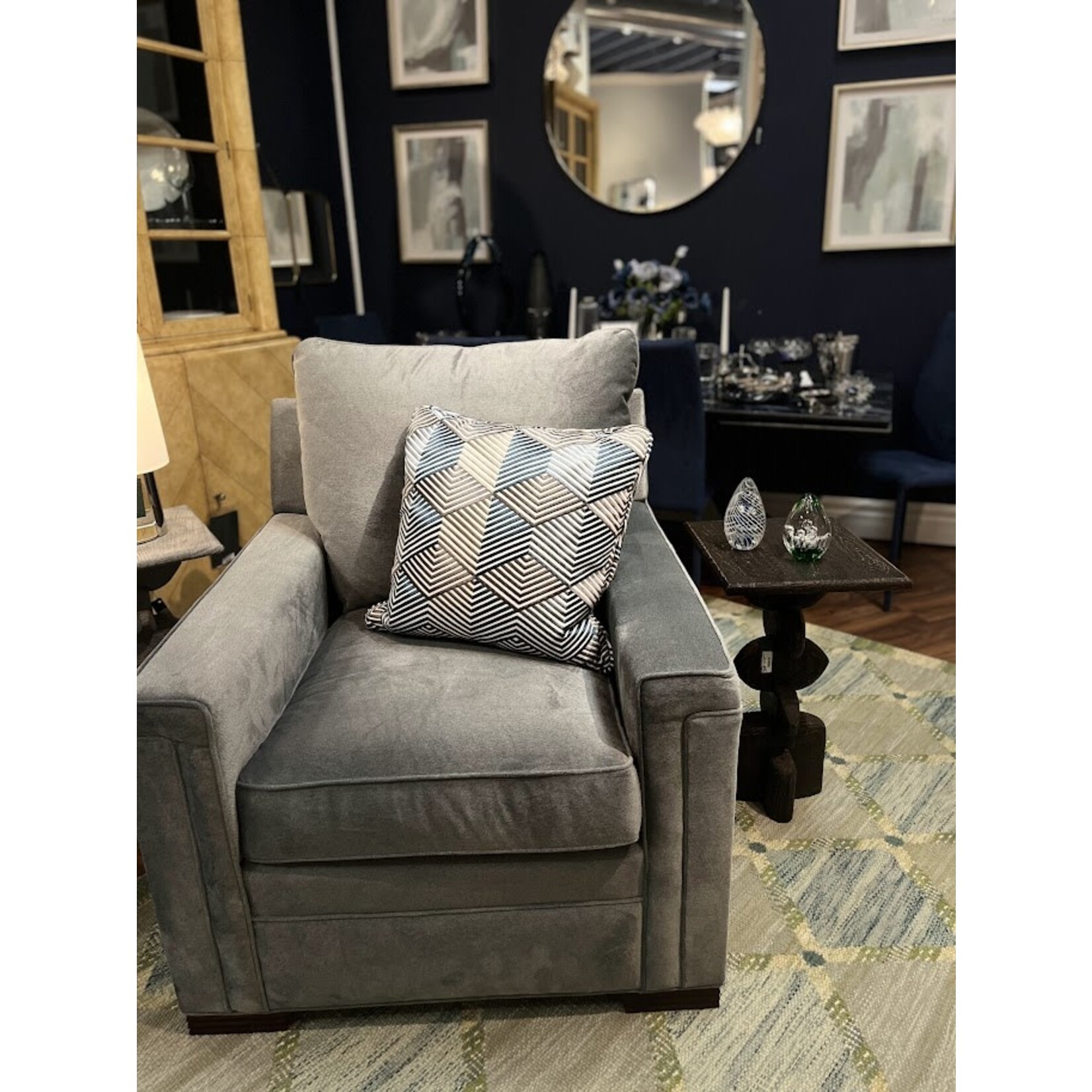 Sherrill Furniture Porto Slate Chair 9701