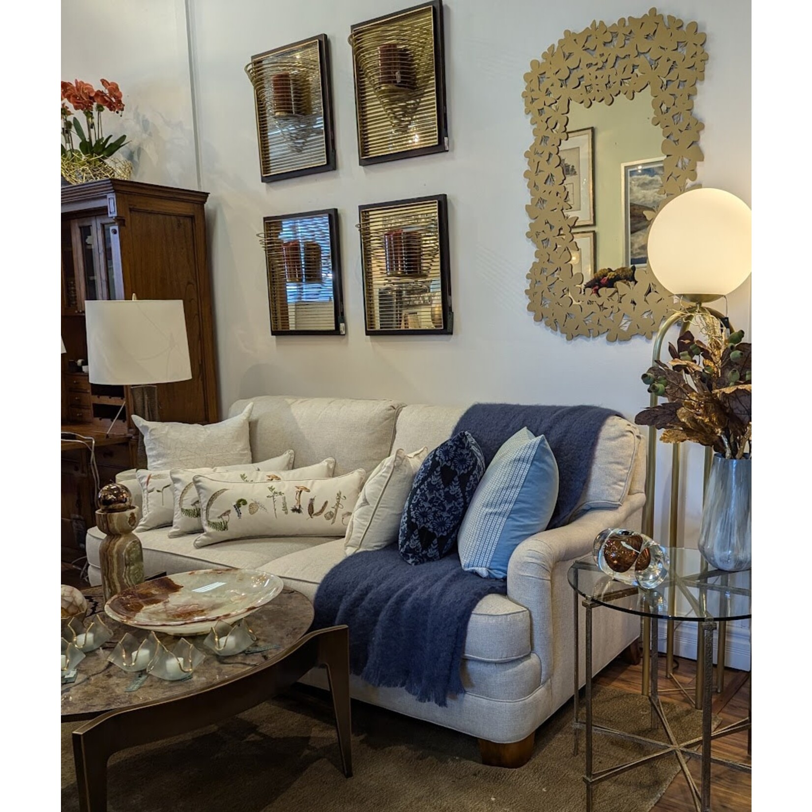 Sherrill Furniture 1923 Winchester Sofa in Felton