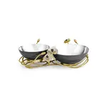 Michael Aram Anemone Flower Double Dish