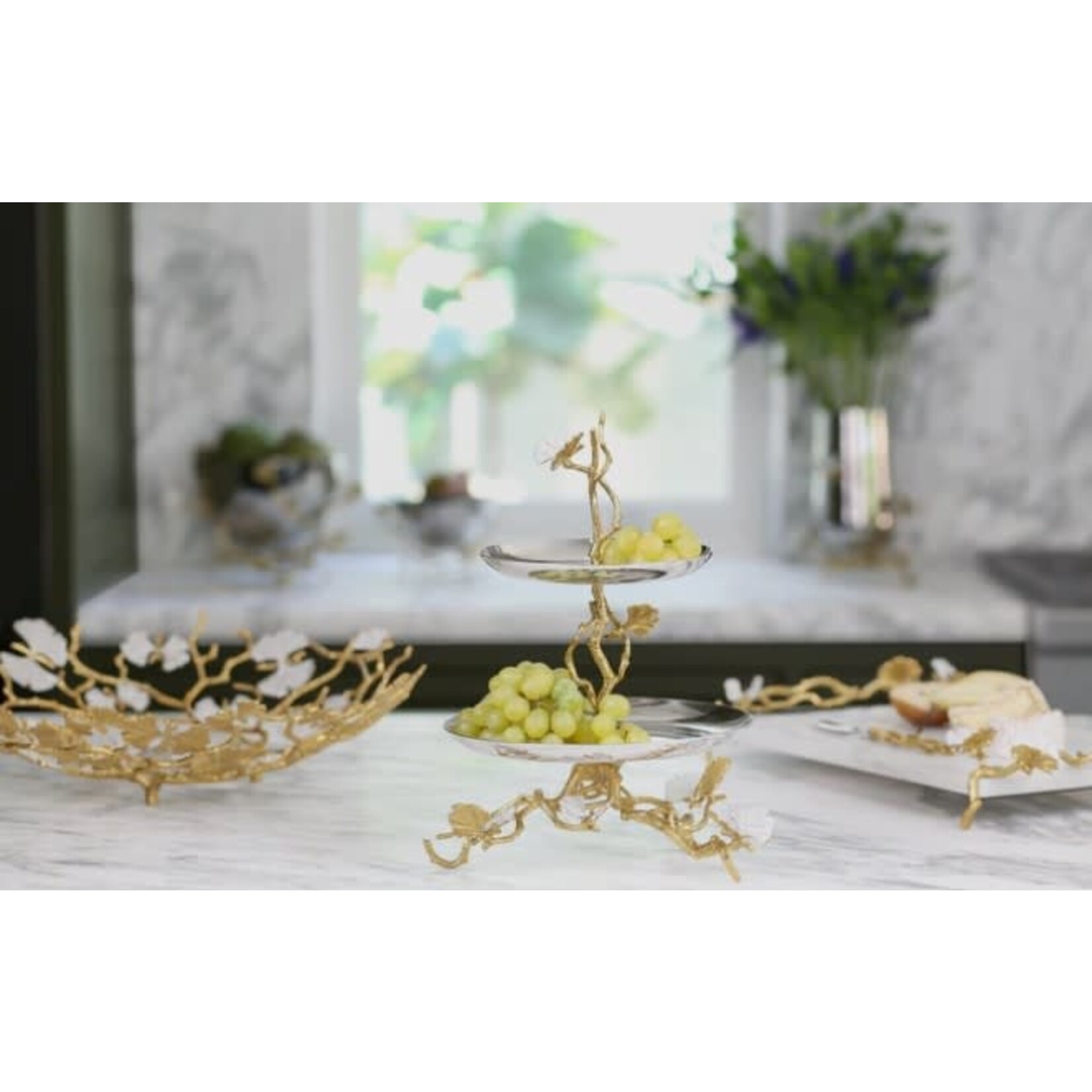Michael Aram Butterfly Ginkgo Bread Board