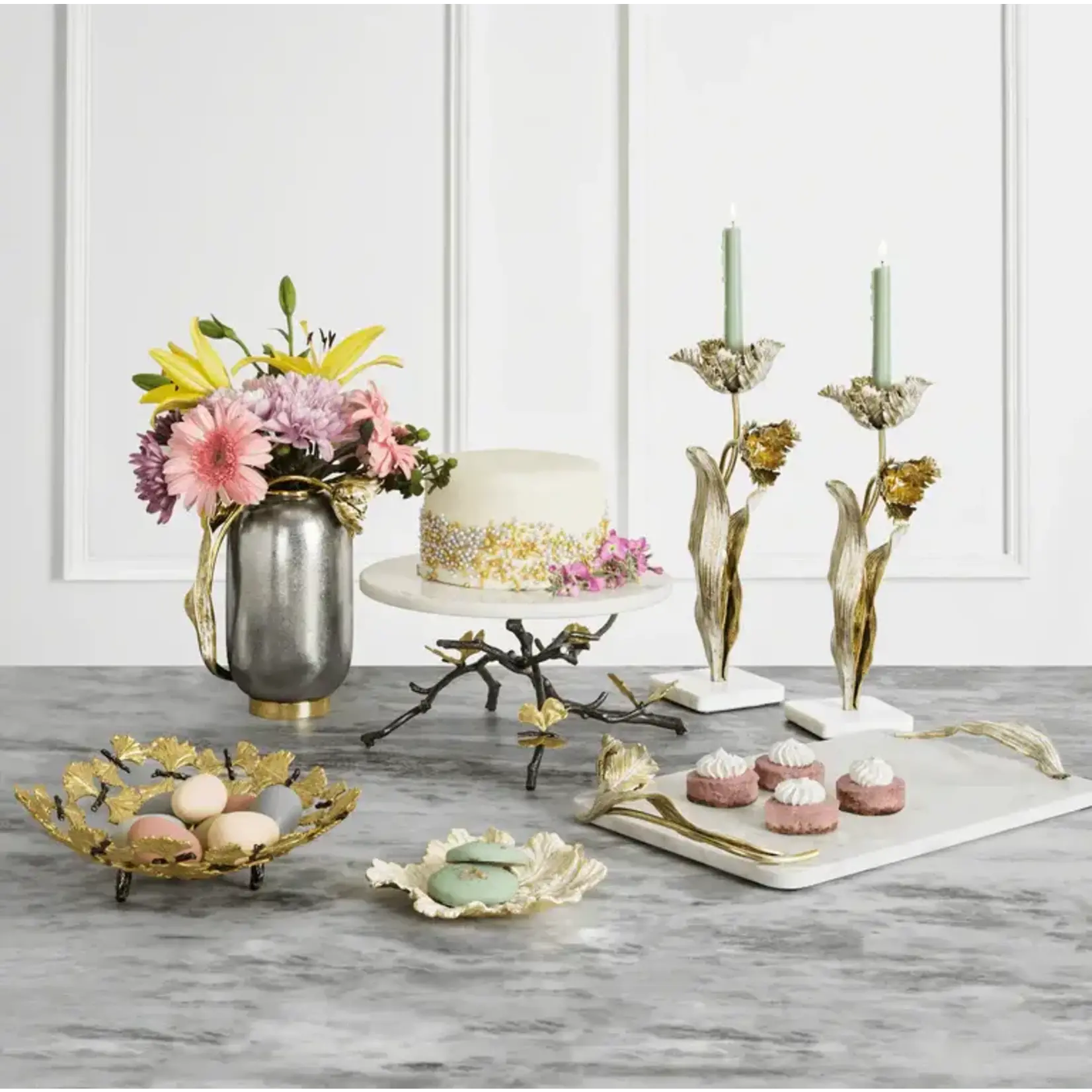 Michael Aram Butterfly Ginkgo Cake Server
