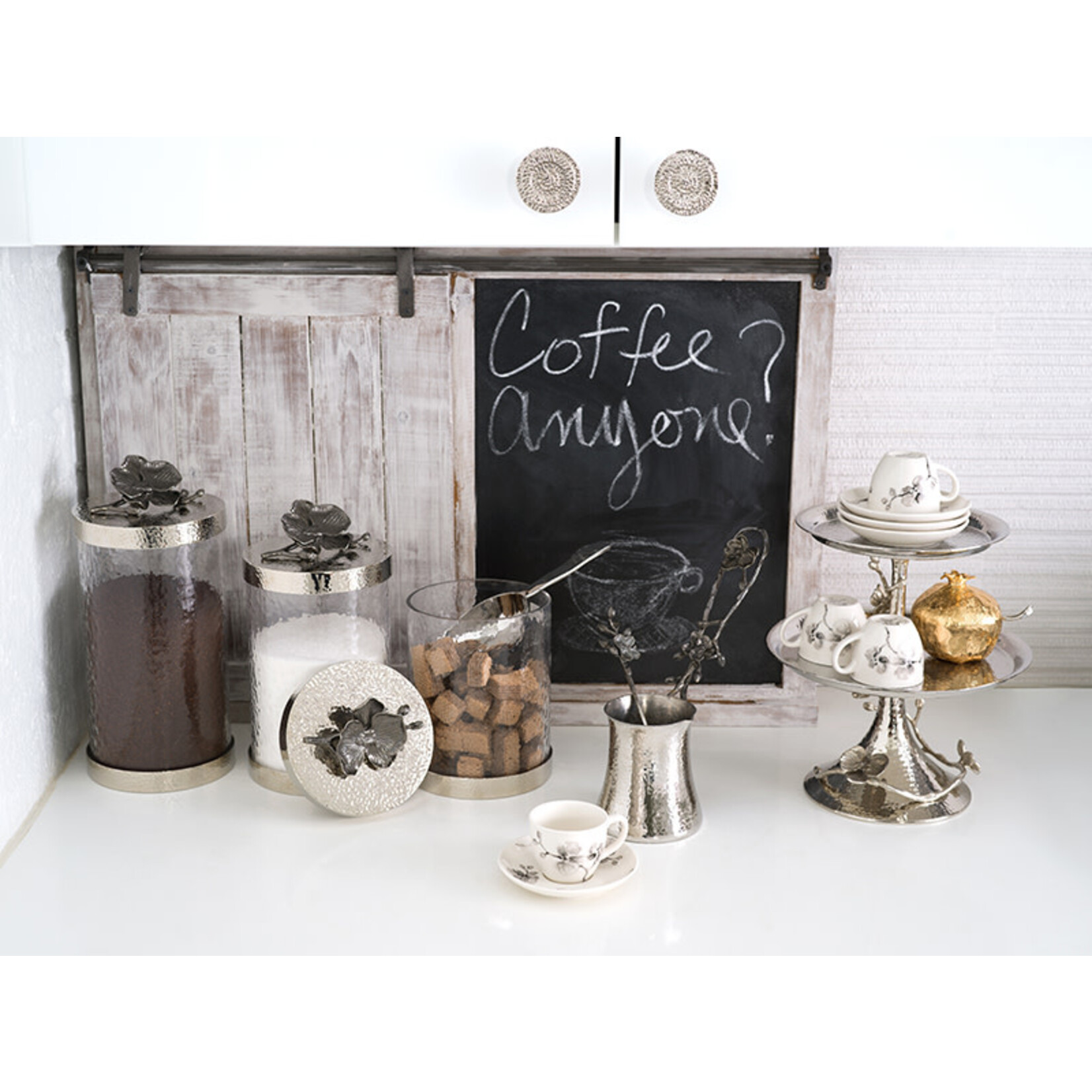 Michael Aram Black Orchid Canister Small